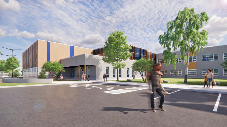 DVN Elementary School Mirabel - HIZO Fireproofing