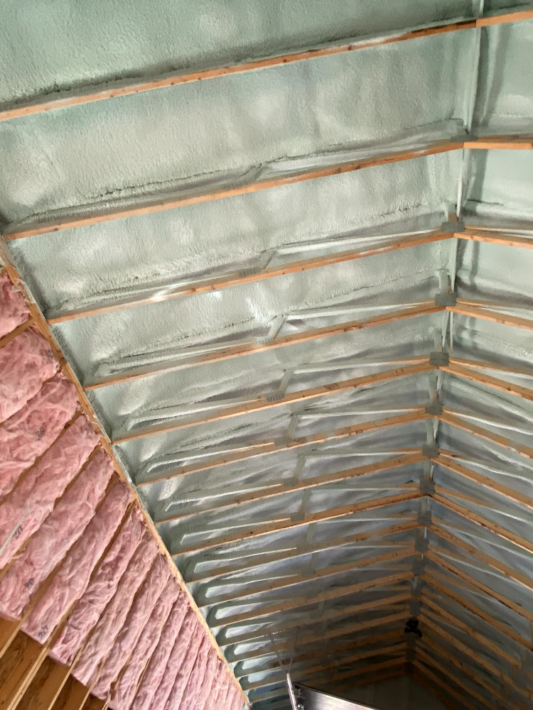 Isolation plafond cathedrale Québec HIZO